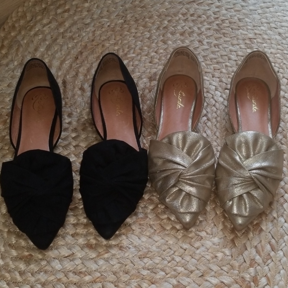 BUNDLE OF 2 Liendo D'orsay flats